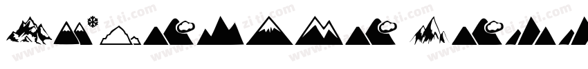 Mountain One字体转换